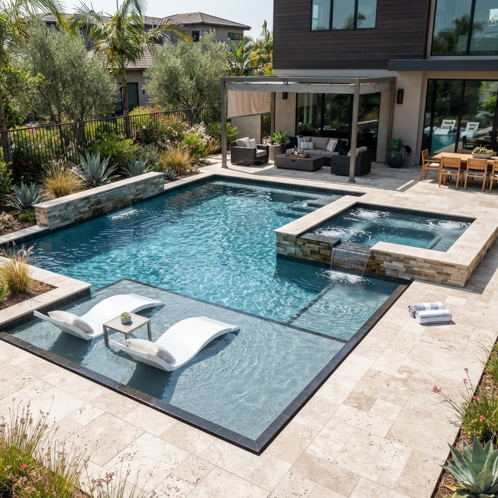 The Travertine Terrace — Hillsborough, CA